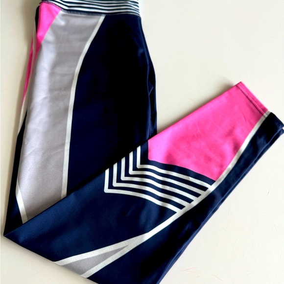 Source Unknown Pants - Unknown Brand Leggings, S, Blue, Pink and White, NWOT